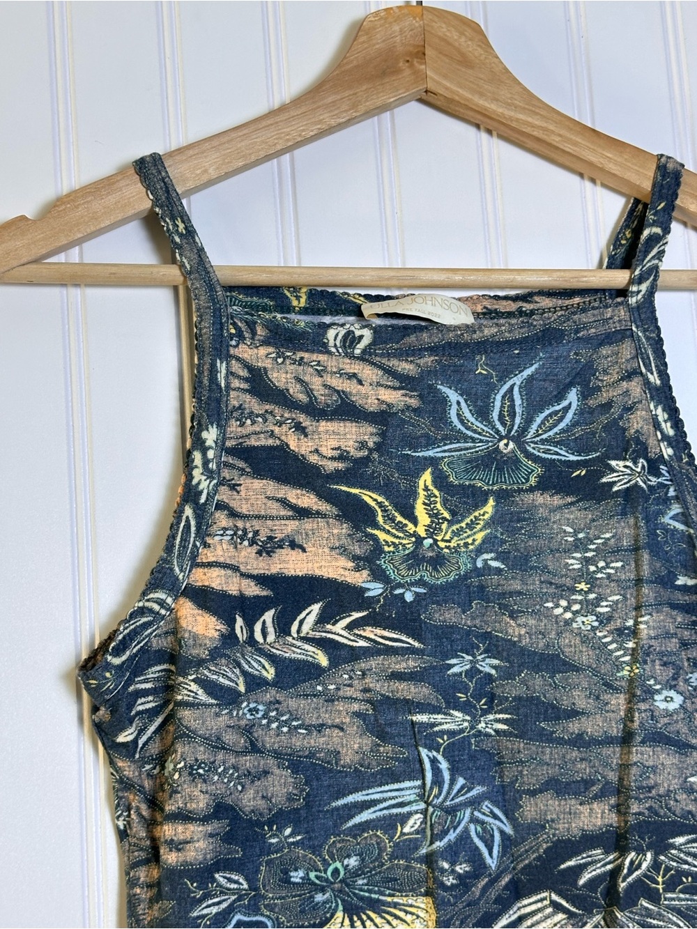 Ulla Johnson Floral Lace-Trim Sidney Cami in Waime Paradise Lost botanical - Picture 6 of 13